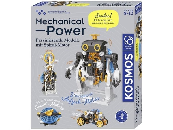Kosmos Mekanisk kraft, Robot, Ingeniørarbeid, 8 år, Flerfarget