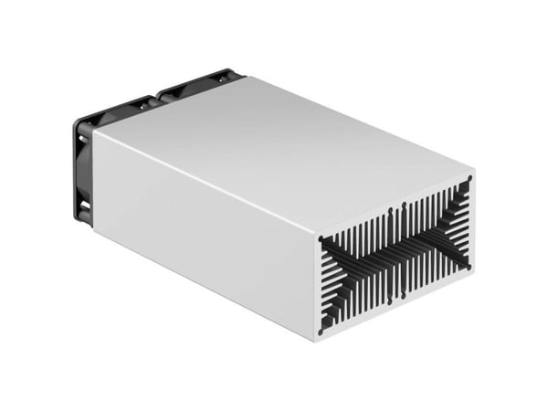 Fischer Elektronik LAM5D 100 axialfläkt 12 V/DC 14,3 m³/h (L x B x H) 100 x 100,5 x 50 mm