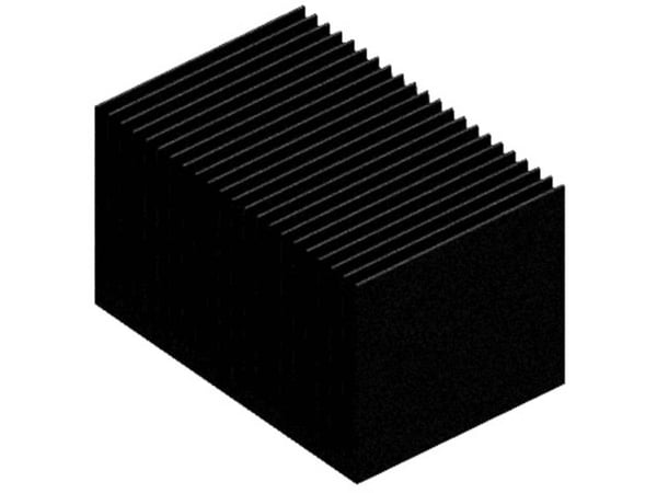 Fischer Elektronik SK 628/50 SA Profilkølelegeme 4.5 K/W (L x B x H) 50 x 75 x 45 mm