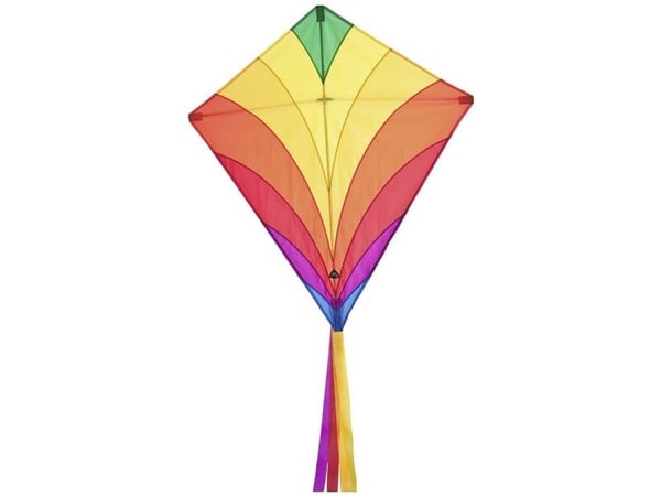 HQ En line-dj drage Eddy Rainbow spennvidde 680 mm Vindstyrke Fitness 2–5 bft