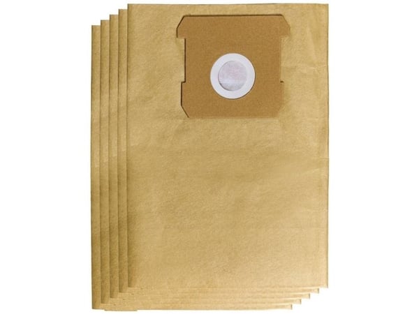 Einhell Dirt Bag Filter 15l, Pölypussi, Beige, 15 L, 5 kpl