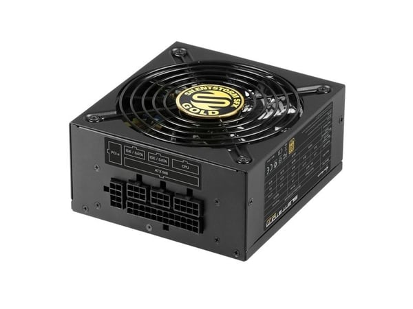 Sharkoon SilentStorm SFX 500 Gold - Strømforsyning (intern) - SFX12V/SFX-L12V - 80 PLUS Gold - AC 100-240 V - 500 Watt - aktiv PFC - sort