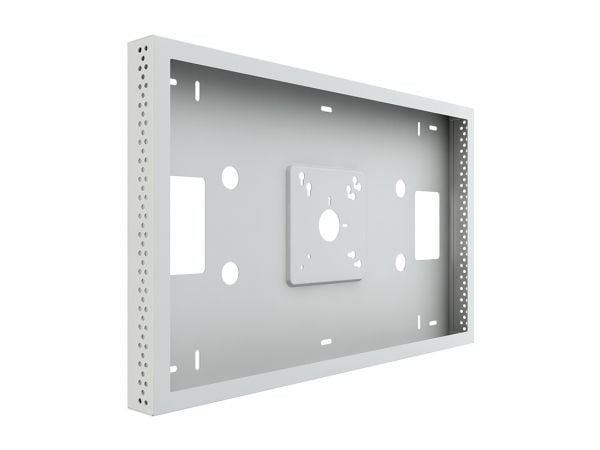 Multibrackets M Pro Series - Innhegning - Open-air - for LCD-skjerm - låsbar - stål - hvit - skjermstørrelse: 24" - veggmonterbar - for Samsung QB2...
