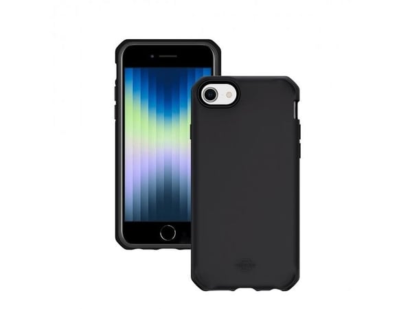 Mobilis 066023, Suojus, Apple, IPHONE SE 3RD GEN - IPHONE SE 2ND GEN - IPHONE 8 - IPHONE 7, 11,9 cm (4.7"), Musta
