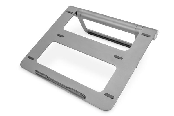 Digitus - Notebookstativ - USB-C, variable - med 7-port USB hub - grå