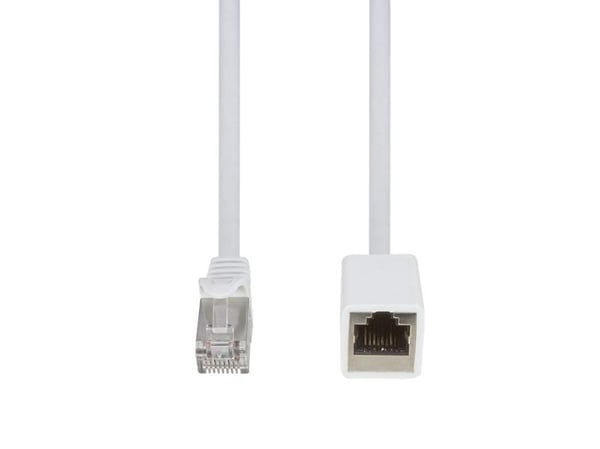 LogiLink CQX051S, 2 m, Cat6a, S/FTP (S-STP), RJ-45, RJ-45, Hvit