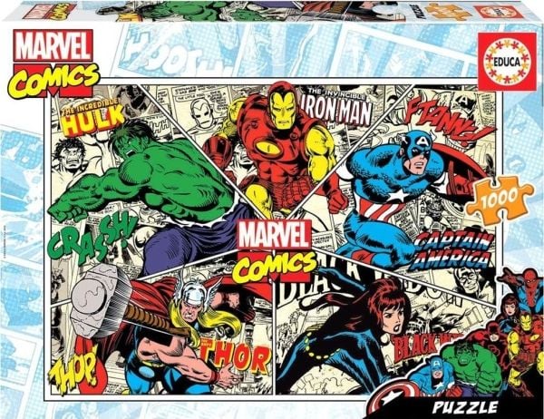 Pussel 1000 element Marvel Comics