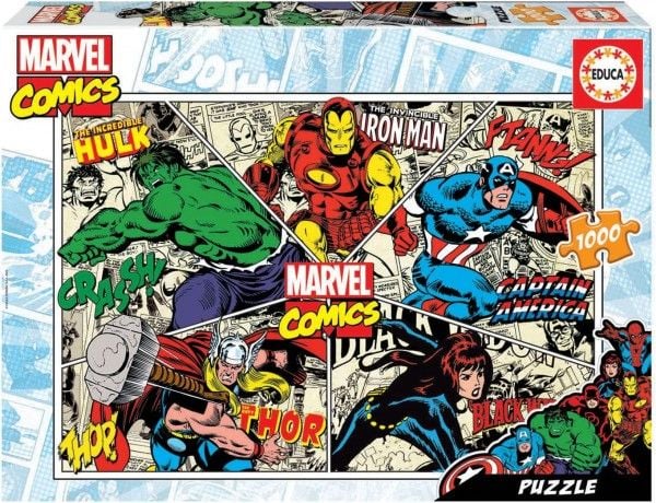 Pussel 1000 element Marvel Comics