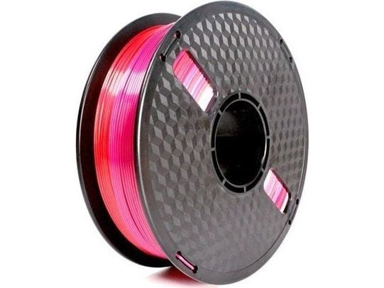 Gembird - Purple/red - 1 kg - 340 m - hengeboks - silke PLA filament (3D)