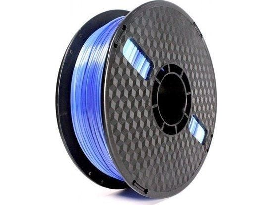 Gembird - Isblå, mørk blå - 1 kg - 340 m - fargeboks - silke PLA filament (3D)