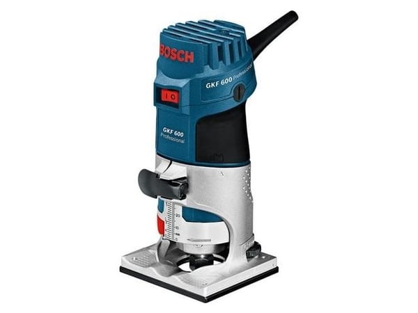 Bosch GKF 600 Professional - Fixed base router - 600 W - 6 - 8 mm