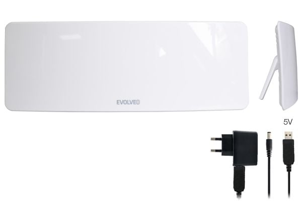 Evolveo Xany 1 LTE-televisioantenni sisätiloissa 50 dB