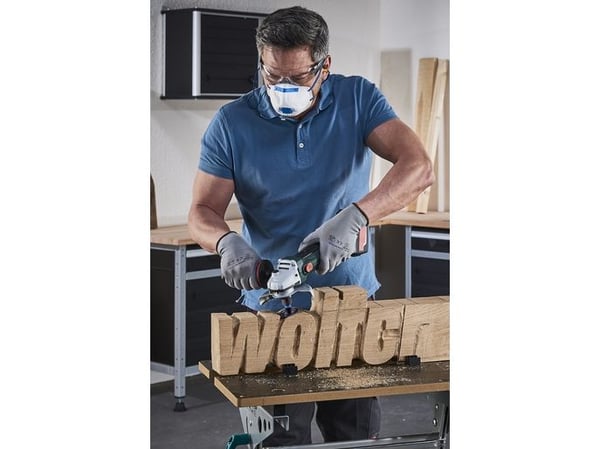 wolfcraft GmbH 5608000, Slipeskive, Metall, Tre, wolfcraft GmbH, 5 cm, 40 / 60 / 80 / 120, 8 stykker