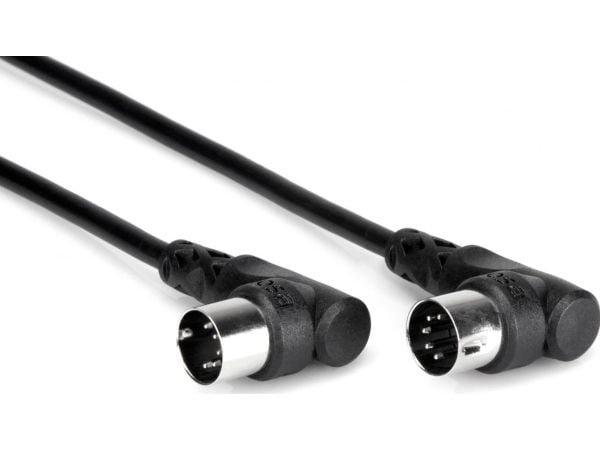 Hosa MIDI-kabel 1,5 m svart