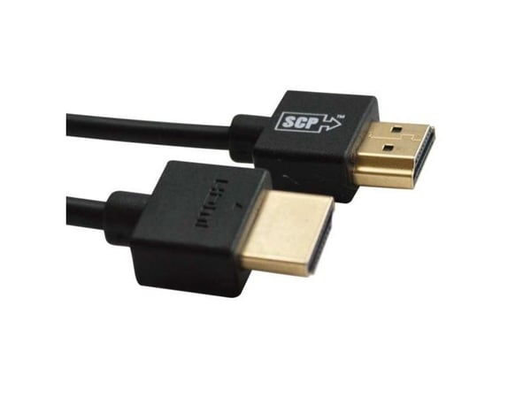 SCP 940-1.6B, 0,5 m, HDMI Type A (Standard), HDMI Type A (Standard), 3D, Audio Return Channel (ARC), Sort SCP 940-1.6B, 0,5 m, HDMI Type A (Standard), HDMI Type A (Standard), 3D, Audio Return Channel (ARC), Sort