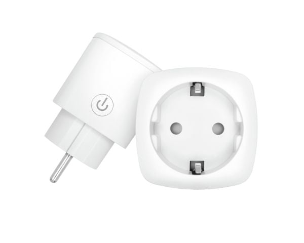 Trust Smart Home - WiFi-sokkel - LED - hvit (en pakke 2)