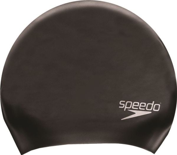Speedo 06-1680001, Svart, Caps, Unisex, Svømming, Silikon, 1 stykker