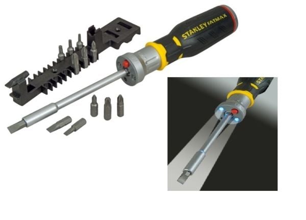 STANLEY LED-RUUVINVÄÄNNIN +12 BITTIÄ