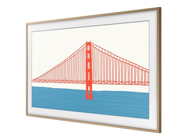 Samsung VG-SCFA85TK, Kehys, Beige, Muovi, Samsung, The Frame LS03A (2021) 85'''' The Frame LS03B (2022-23) 85'''', 730 g