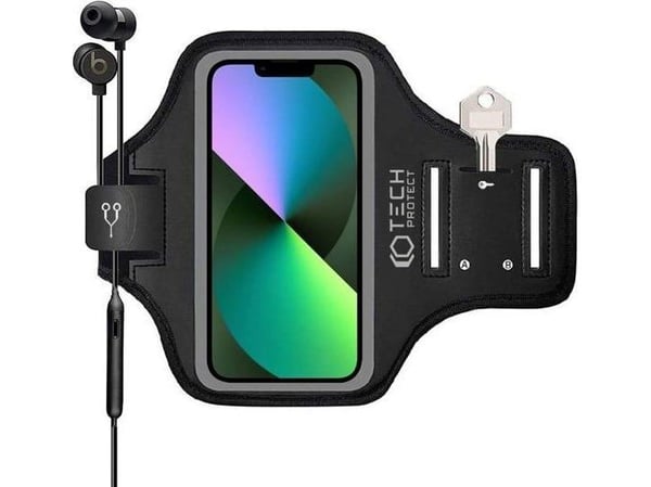 TECH-PROTECT M2 UNIVERSAL SPORT ARMBAND BLACK universaali