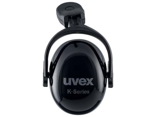 Uvex 2600216, Hjelm, Svart, Grå, ABS, Polyvinylklorid (PVC), 28 dB, 191 g