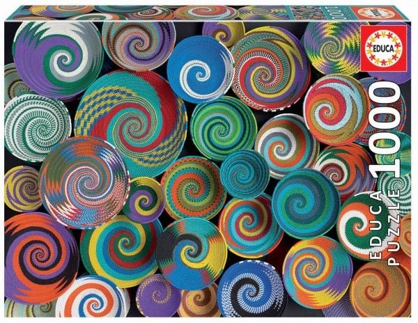 Puzzle 1000 elementtiä Afrikkalaiset korit