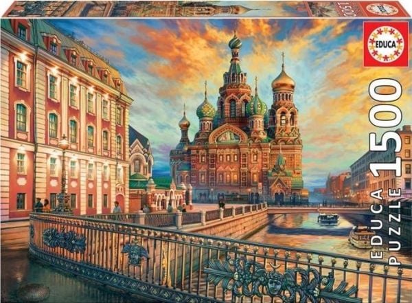 Educa Saint Petersburg, 1500 stykker, By, 12 år