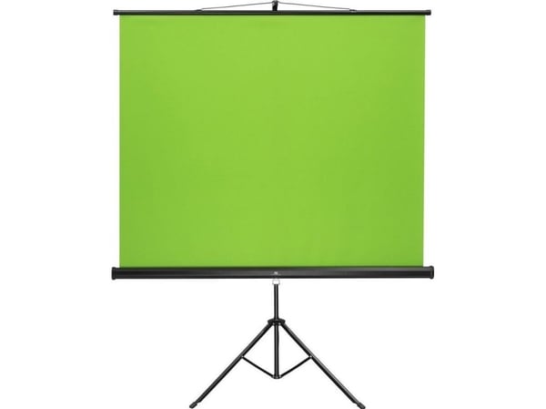 Maclean grønn skjerm på et Maclean stativ, 92", 150x180cm, justerbar høyde, MC-931