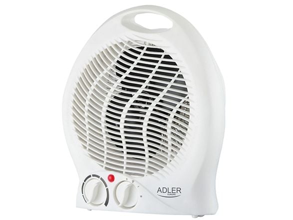 Adler AD 7728 Sähkökäyttöinen lämpötuuletin, Keraaminen, 45°, 24 h, 1,35 m, Sisätila