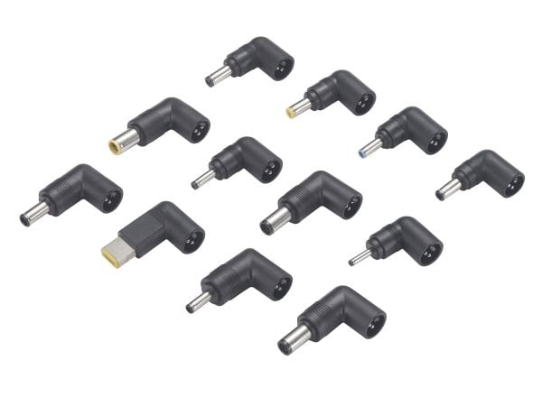 Sandberg - Strømadapter - EU+UK - AC 100-240 V - 90 watt - utgangskontakter: 12
