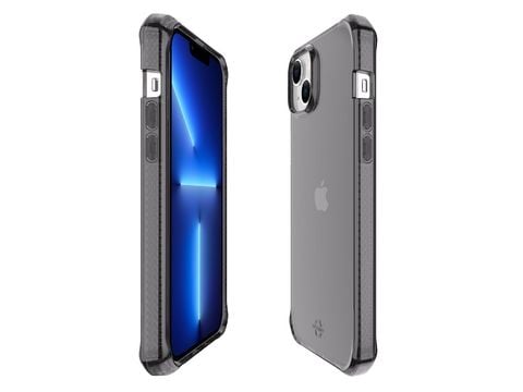 ITSKINS SPECTRUM R Clear - Baksidedeksel for mobiltelefon - røyk - for Apple iPhone 14 Pro Max