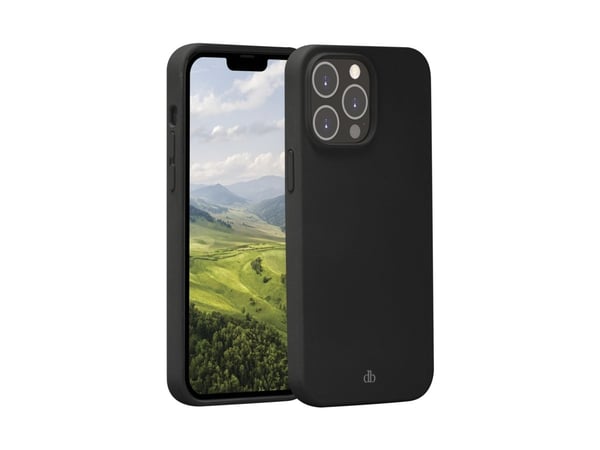 dbramante1928 Greenland - Baksidedeksel for mobiltelefon - 100 % resirkulert plast - nattsvart - for Apple iPhone 14 Pro