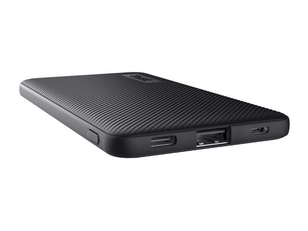 Trust Primo - Strømbank - 5000 mAh - 15 watt - 3 A (USB-C, Micro-USB Type B) - svart