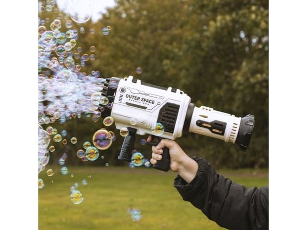 ThumbsUp! kupla-ase "Rocket Launcher" 60holes valkoinen