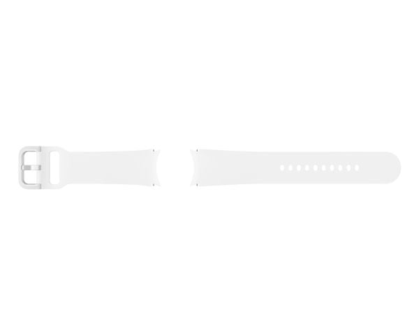 Samsung ET-SFR91 - Bånd for smart armbåndsur - Medium/stor - hvit - for Galaxy Watch4, Watch4 Classic, Watch5, Watch5 Pro