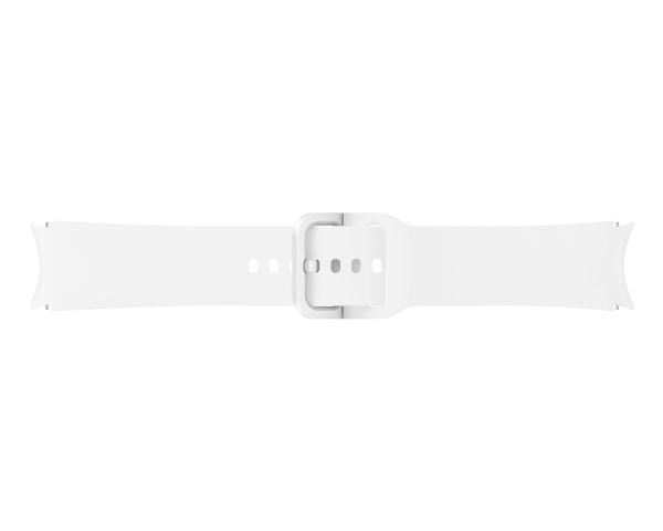 Samsung ET-SFR91 - Bånd for smart armbåndsur - Medium/stor - hvit - for Galaxy Watch4, Watch4 Classic, Watch5, Watch5 Pro