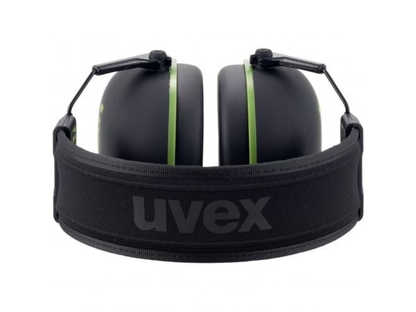 Uvex KX10, Hodebånd, Konstruksjon, Sort, Grønn, 30 dB