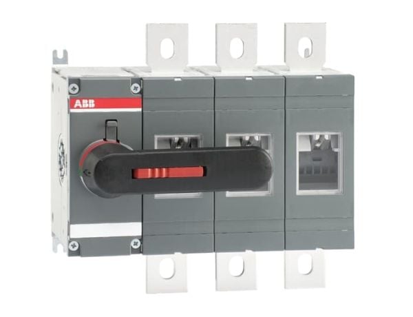 ABB OT800E03K, Roterande brytare, 3P, Kabel, Plast, Svart, IP65