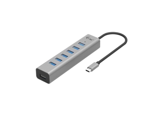 i-Tec - Keskitin - 7 x USB 3.2 Gen 1 - pöytätietokoneet