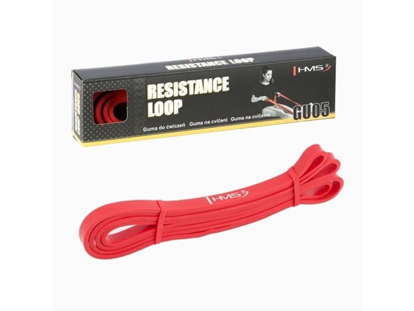 HMS Powerband GU05 liten motstand rød 1 stk.