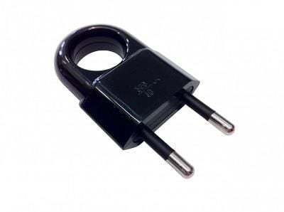 Pawbol flatkontakt med handtag 10A/250V