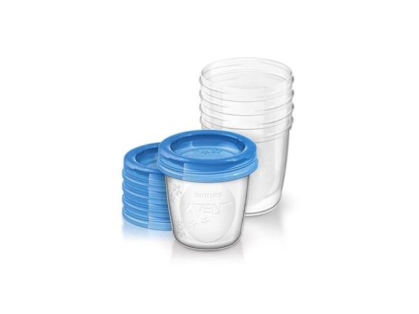 Philips "Avent" flaskventiler/til flaskmatning till modermjölksersättning - 5 x 180 ml - 5 st