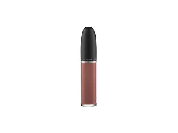 MAC Retro Matte Liquid Lipcolor toppad med Brandy, 5 ml