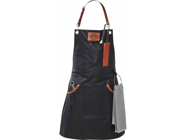 GEFU 89421, Unisex, Sort, Aluminium, Bomull, Rustfritt stål, 2 lommer, Hånd vask, 650 mm