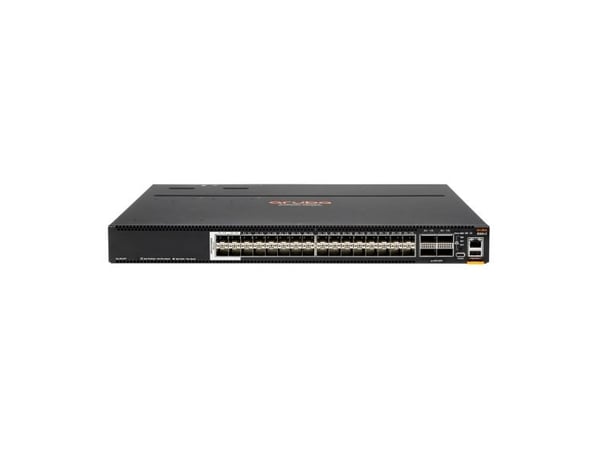 HPE Aruba CX 8360-32Y4C - Kytkin - L3 - Hallittu - 32 x 1/10/25 Gigabit Ethernet SFP / SFP+ / SFP28 + 4 x 40/100 Gigabit QSFP+ / QSFP28 - edestä ta...