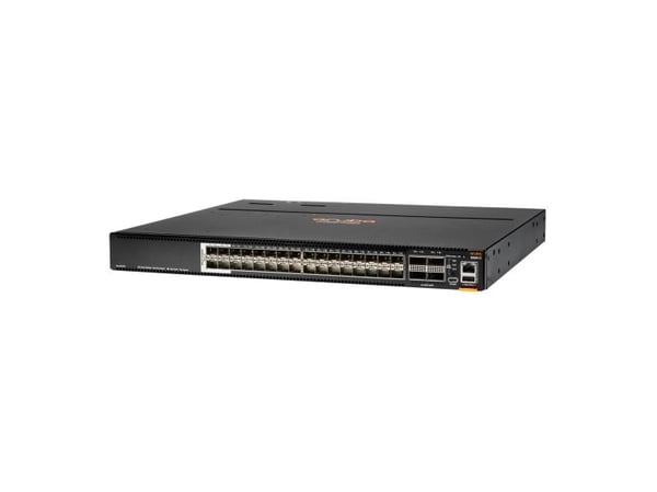 HPE Aruba CX 8360-32Y4C - Kytkin - L3 - Hallittu - 32 x 1/10/25 Gigabit Ethernet SFP / SFP+ / SFP28 + 4 x 40/100 Gigabit QSFP+ / QSFP28 - edestä ta...