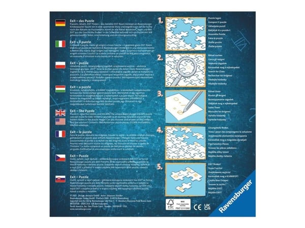 Ravensburger EXIT Puzzle Kids - The Pirate Adventure - puslespill - 368 deler