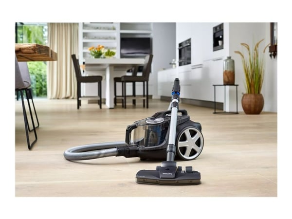 Philips PowerPro Expert FC9747 - Støvsuger - kanister - uten pose - 900 W - blekksvart