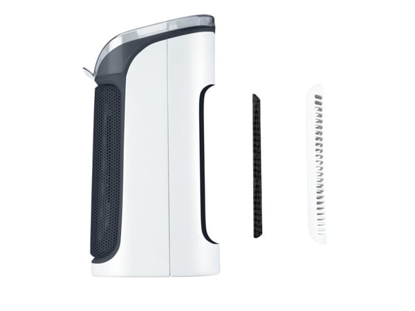 Rowenta Mini Excel Aqua SO9281, Viftedrevet elektrisk romvarmer, Keramisk, 1,5 m, IP21, Innendørs, Bord, Gulv, Bord