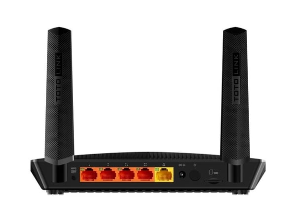 Totolink LR1200 - Trådløs ruter - WWAN 4-portssvitsj - Wi-Fi 5 - Dobbeltbånd - 4G